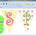 How to Create a Bunting Banner in Word