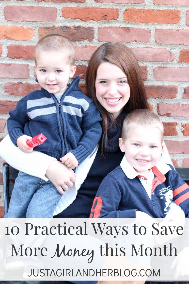 10 Practical Ways to Save More Money this Month | Abby Organizes