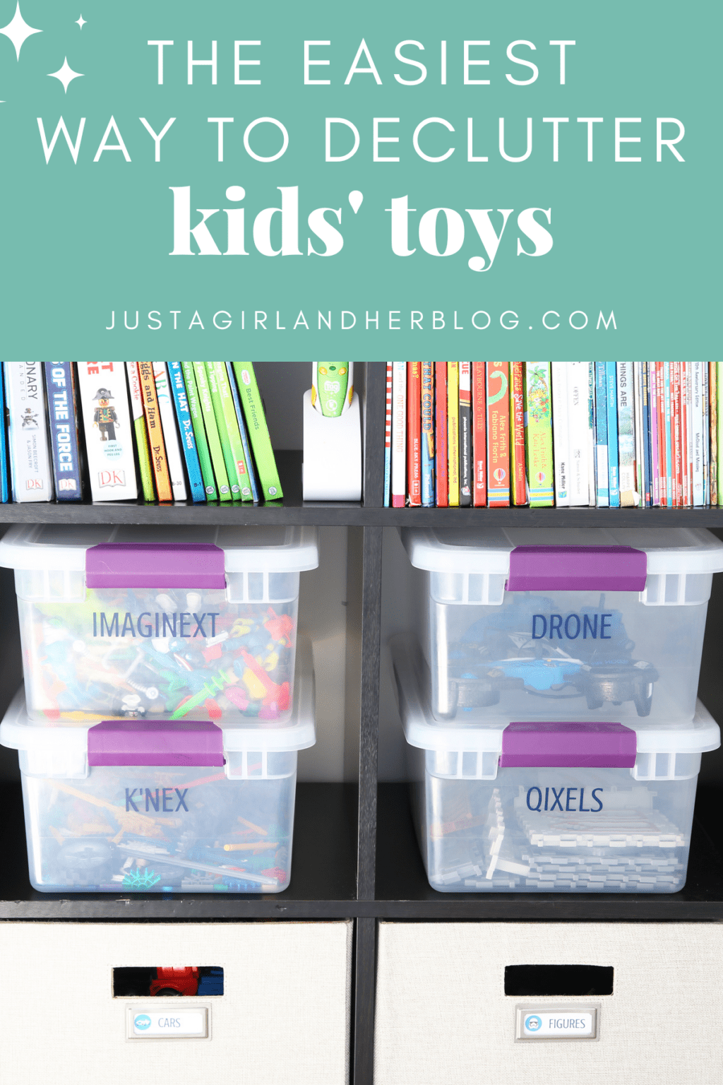 The Easiest Way to Declutter Kids' Toys (with Free Printables!)