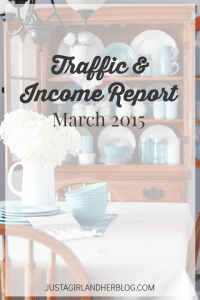 March 2015 Traffic and Income Report | Abby Organizes