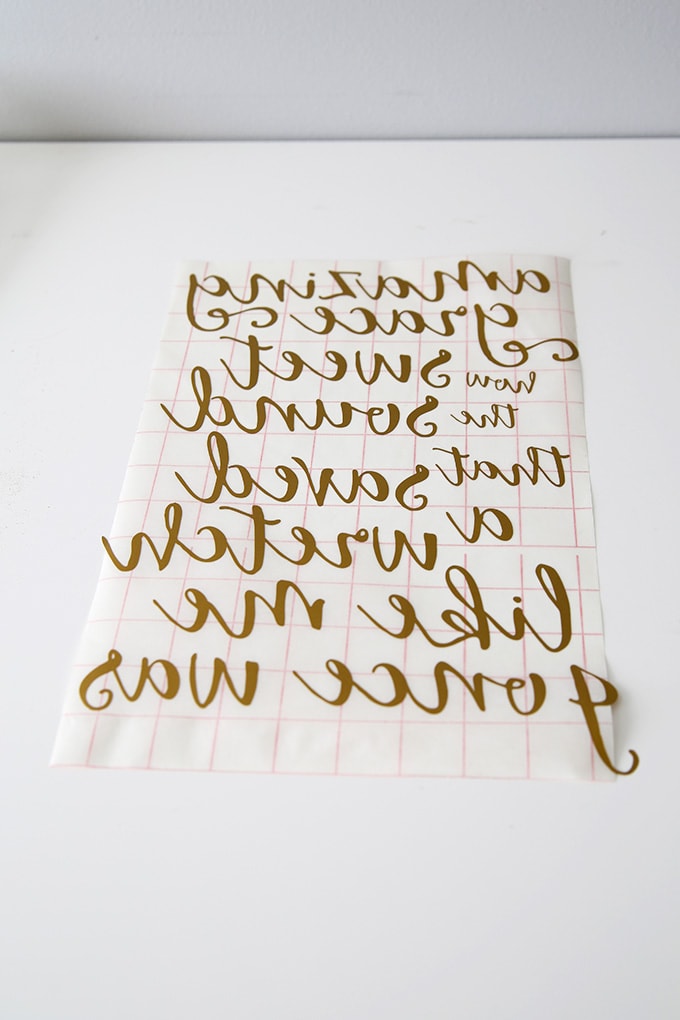 Hand Lettered Come In How to Make a