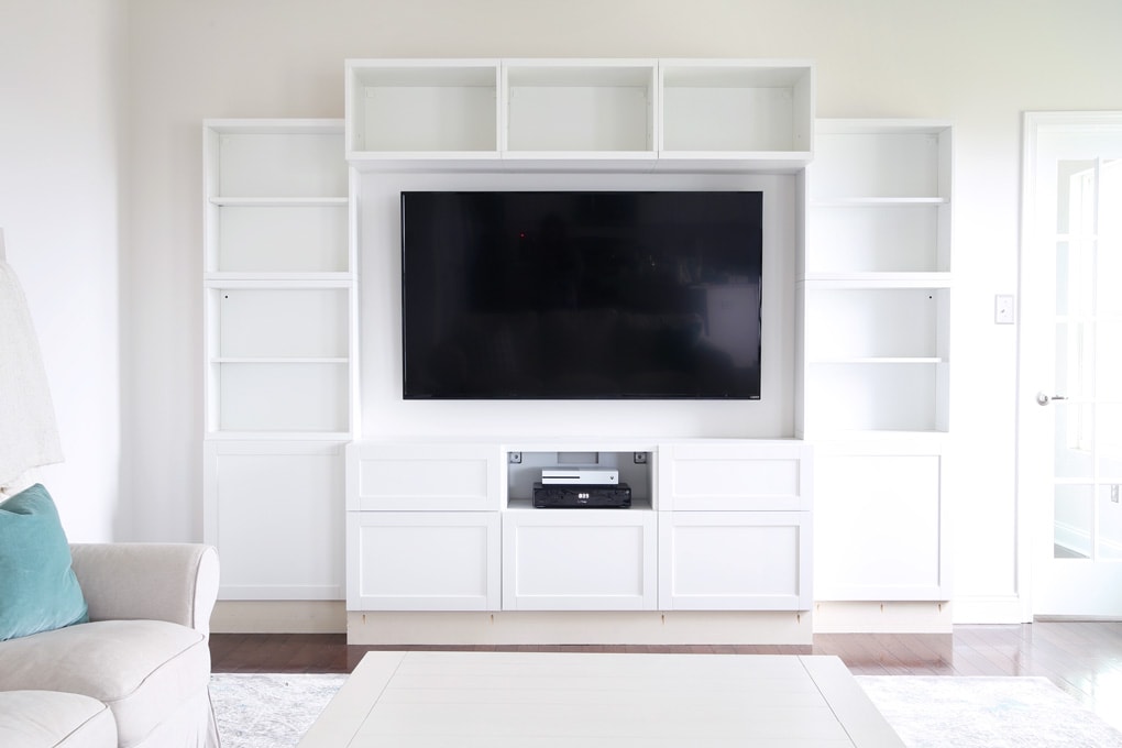 How to Design, Install, and Add Trim to an IKEA BESTA Built-In System ...