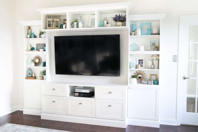 How to Design, Install, and Add Trim to an IKEA BESTA Built-In System ...