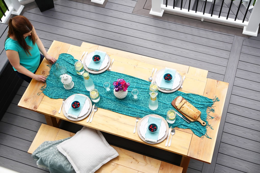 Summer Deck Decorating Ideas | Abby Organizes