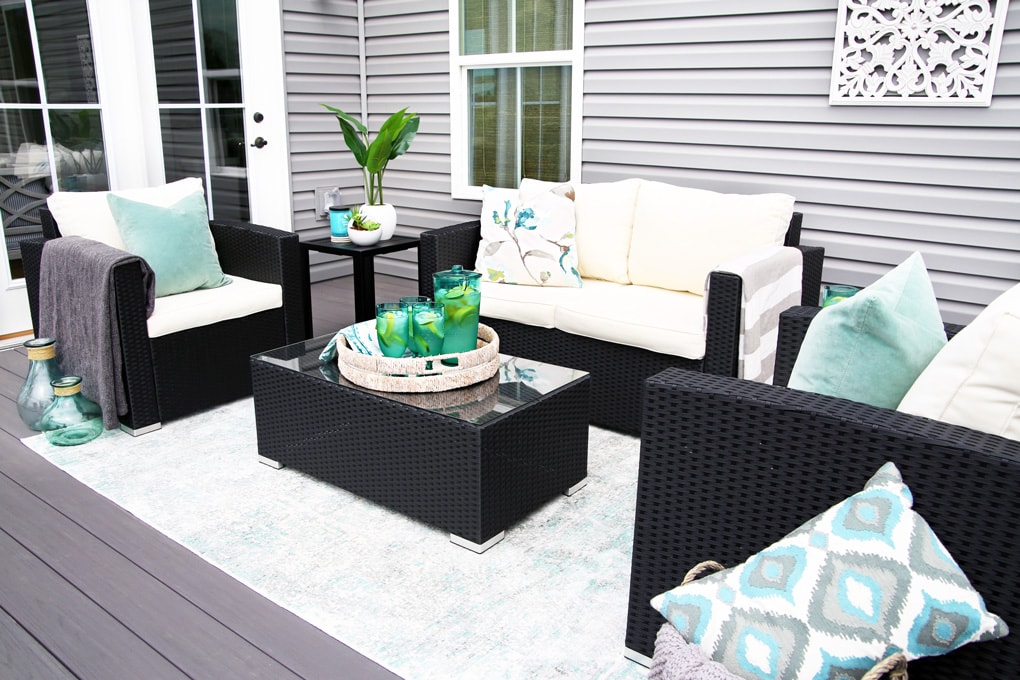 Summer Deck Decorating Ideas | Abby Organizes