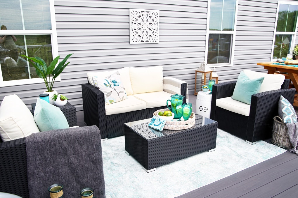 Summer Deck Decorating Ideas | Abby Organizes