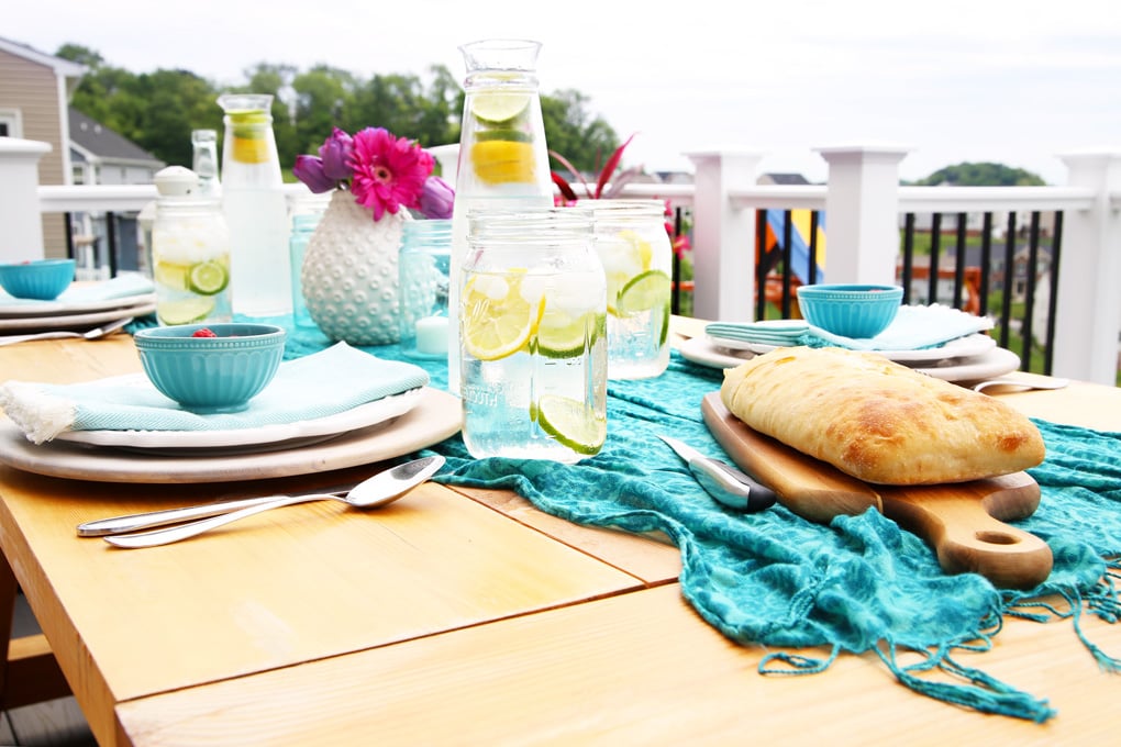 Summer Deck Decorating Ideas | Abby Organizes