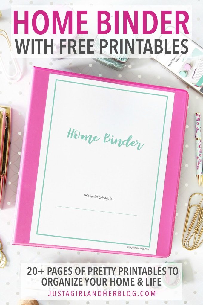 Home Binder Printables