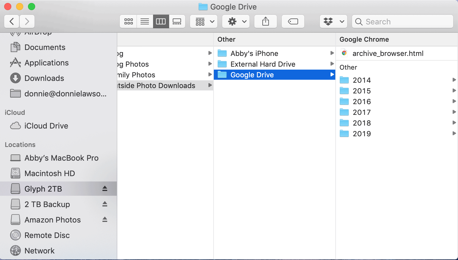 How I Organize Blog Photos | Abby Organizes