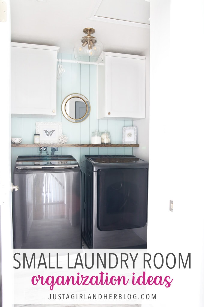 11 Brilliant Small Laundry Room Organization Ideas | Abby Organizes