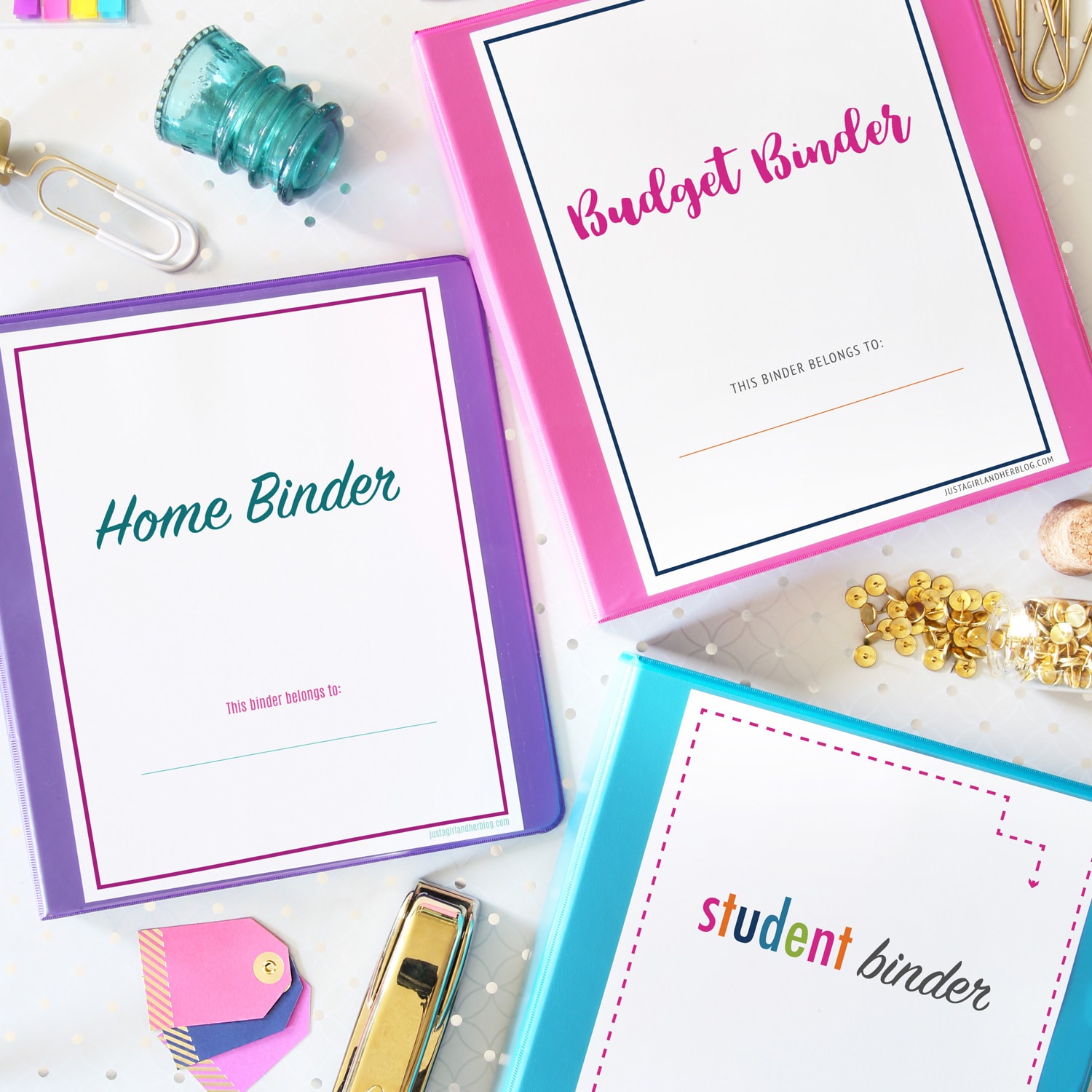 FREE Printable Library | 65+ Free Printables to Organize Your Life
